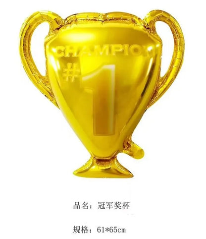 Fußball Fußball Geburtstag Dekorationen Aluminium Film Ballon Geschirr Teller Tasse Servietten Tischdecke Baby Dusche Party Supplies