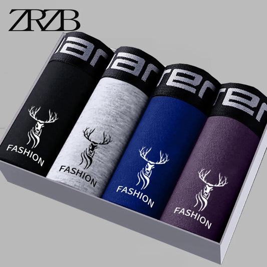 Boxershorts Männer Boxer Männliche Unterwäsche Mann Höschen Baumwolle Weiche Kurze Boxer Herren Atmungsaktive Bequeme Boxer Unterhose L-4XL