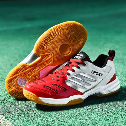 Badminton Shoes Court Tennis Sneakers for Training Volleyball Indoor Outdoor Professional Men Women Breathable Sport Big Size