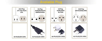 Multi Functional 5-in-1 Electric Hair Brush Dyson Airwraps Hair Dryer Brush Hot Air Comb Straight Hair Brush Curling Iron.