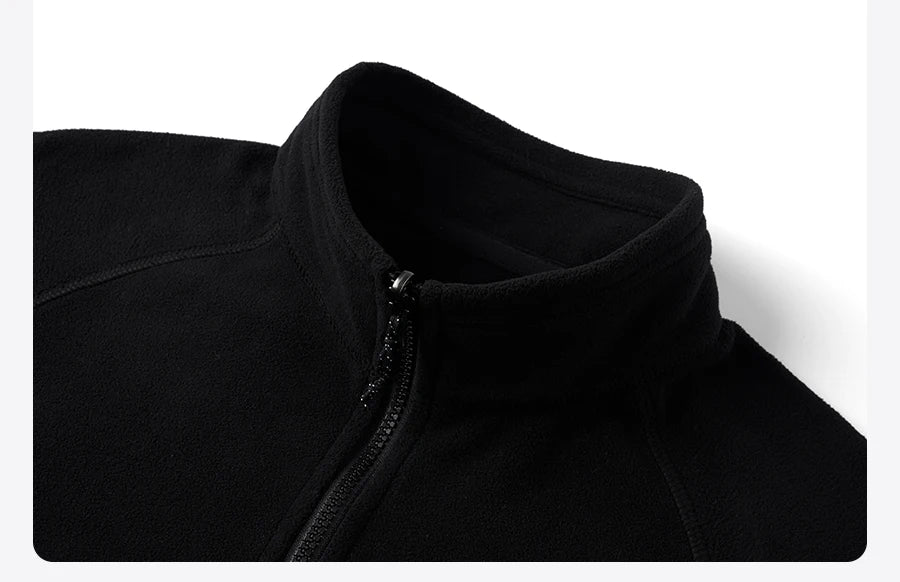 SIMWOOD 2025 Autumn Winter Men's Anti Static Polar Fleece Jacket 300gsm Anti-Electricity Coat Regular Fit Warm Fleece for Daily.