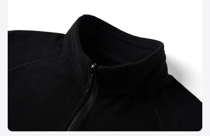 SIMWOOD 2025 Autumn Winter Men's Anti Static Polar Fleece Jacket 300gsm Anti-Electricity Coat Regular Fit Warm Fleece for Daily.