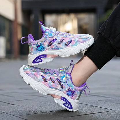 Cute Girls Shoes Children Platform Sneaker 2025 New Autumn Kids School Casual Tenis Shoes Daily Girls Sneaker 4 To 12 Years.