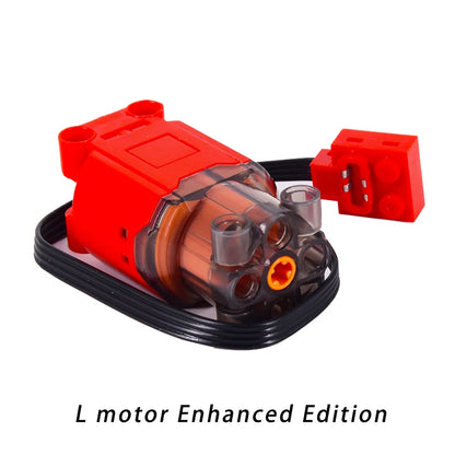 Power Functions Servo Train Car Motor Polarity Switch IR Speed Remote Control Receiver Battery Box Educational Kid Program Toys.