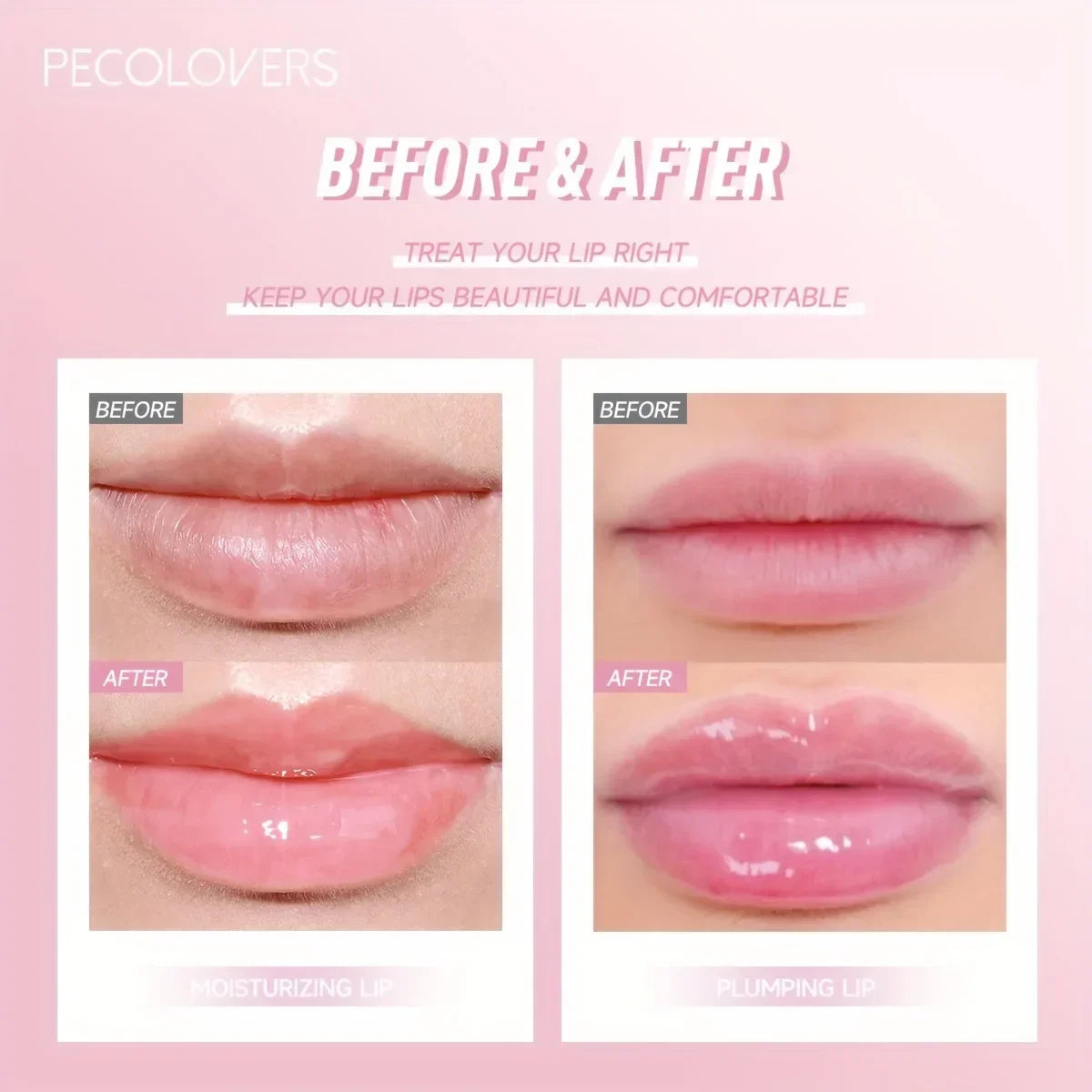 BIG Fruit Lip Oil Lip Enhancer Plumper Big Brush Moisturising Clear Lip Gloss Sexy Lip Makeup Care Cosmetics for Women Girl Lady.