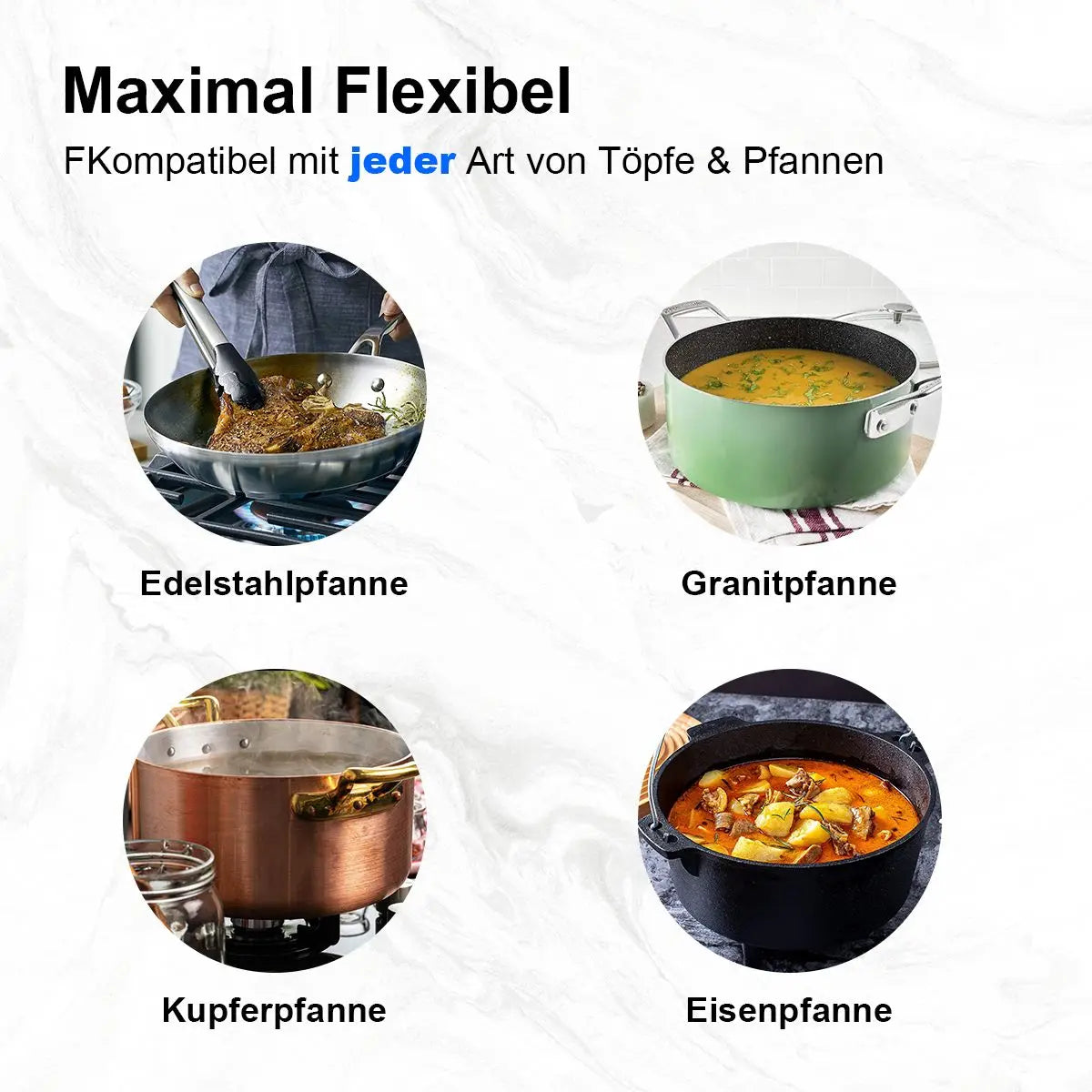 Stainless Steel Gas Hob Automatic Flame Protection 2 Bulbs | Dual Fuel Natural Gas/Propane Built-in/Freestanding 2400W 220-240V.