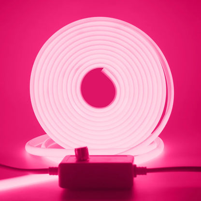 Dimmable COB LED Neon Light Strip 220V Dimmer Power Kit Waterproof 10 Colors 5m 10m 20m 30m 0.5m 288LEDs/m Flex Tube Lamp Decor