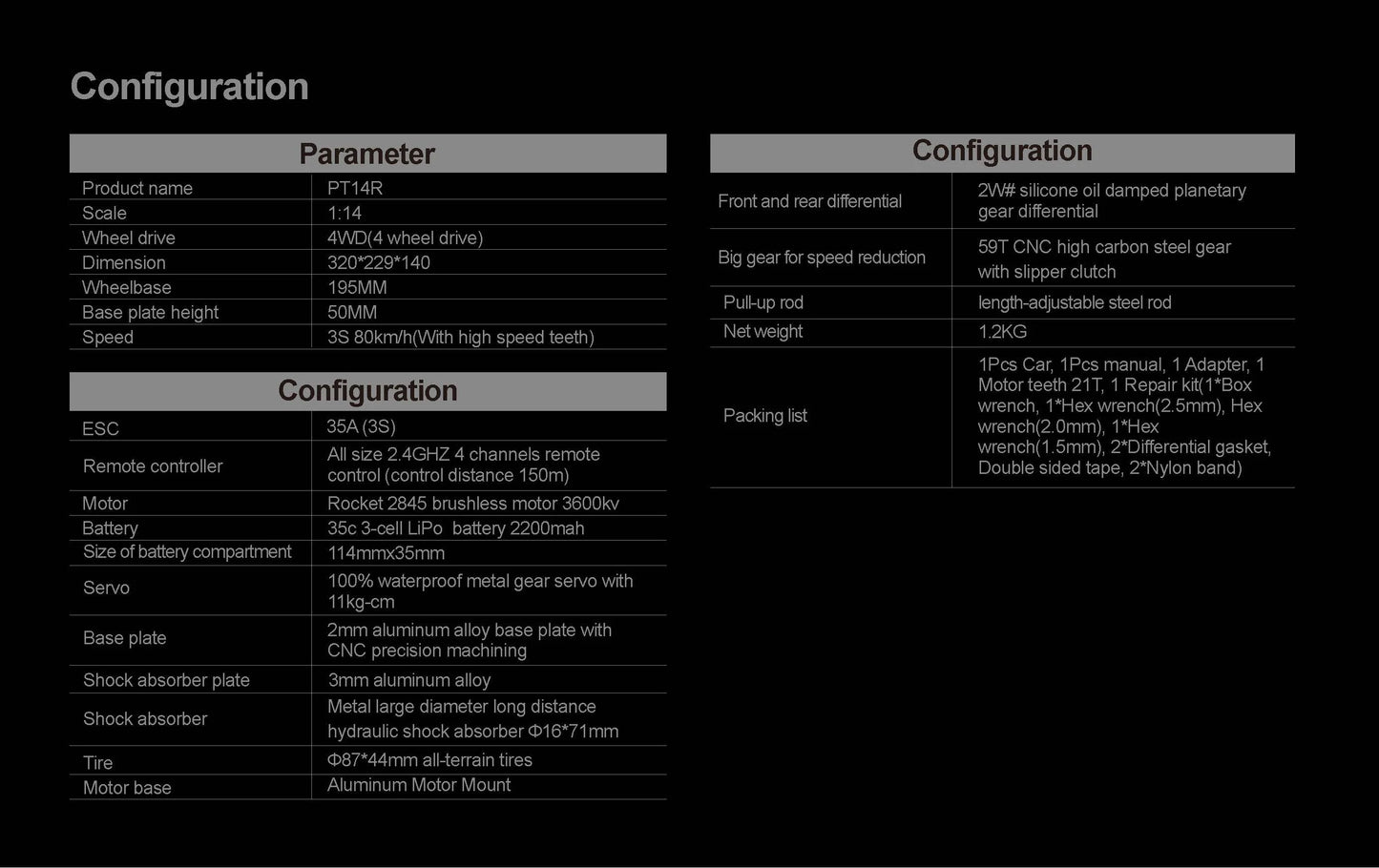Teeggi 1/14 4WD High Speed Rc Off-road Car 100KM/H Brushless motor 3S Remote Control Truck Drift Racing Cars Toys For kid Gifts