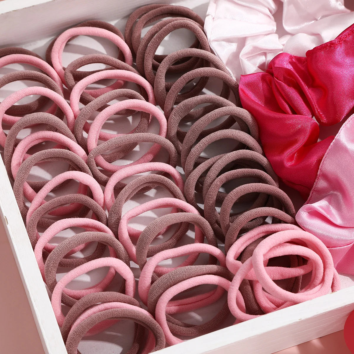 57 Pcs Dopamine Fashion Colorful Hair Accessories Set for Women Hair Circles Flower Shaped Grip Daily Wear Party Gift 2025.