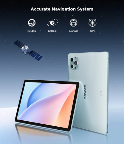 DOOGEE Tab G6 2 IN 1 Smart Tablet PC 11'' Screen Android 15 30GB RAM(6+24) 256GB ROM 8000mAh Battery Dual Speakers Widevine L1