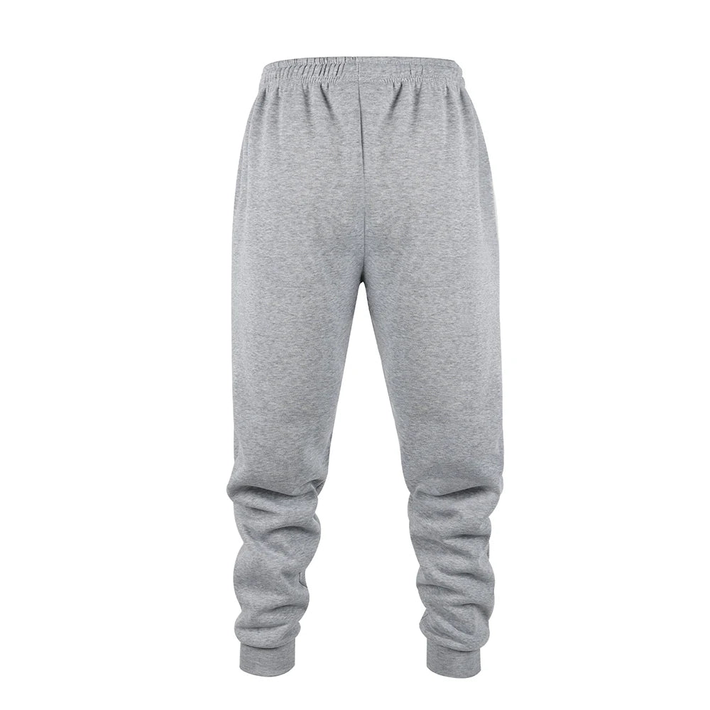 Mens Jogging Pants Sports Pants Fitness Running Trousers Solid Color Sweatpants Easy to Match Home Pants.