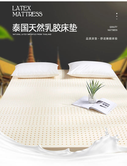 Thailand Importierte Natürliche Latex Matratzen Tatami Boden Matte Faltbare Langsam Rebound haushalt luxus top Matte Geschenk Latex Matten