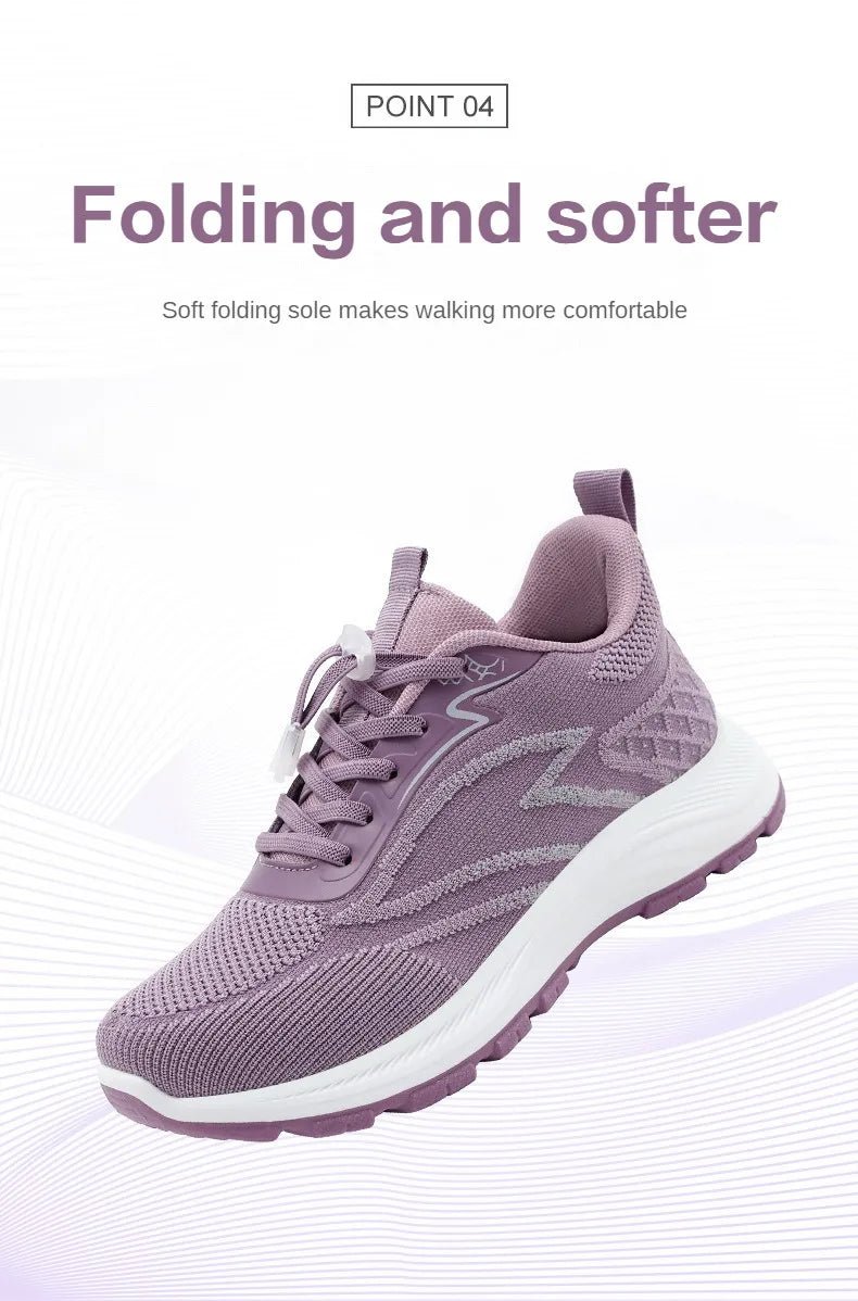 2025 Spring Women's Casual Sports Shoes Breathable and Comfortable Outdoor High Quality Single Shoes Trendy Women's Shoes.