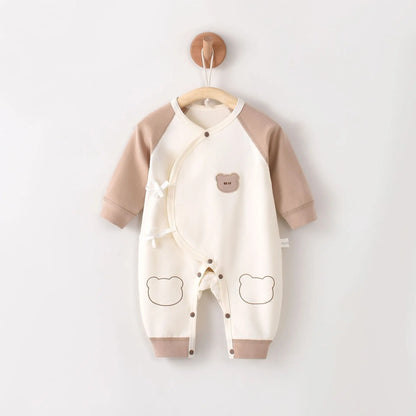 Newborn Baby Bodysuit Cotton Long Sleeve One Piece Outfit Toddler Baby Boys Girl Romper New Born Girls Jumpsuit