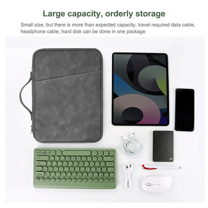 Tablet Bag For iPad Pro 12 9 11 Sleeve Pouch iPad 10th 9th 8th 7th Generation Air 5 4 3 2021 2022 13 inch Waterproof Tablet Bag.