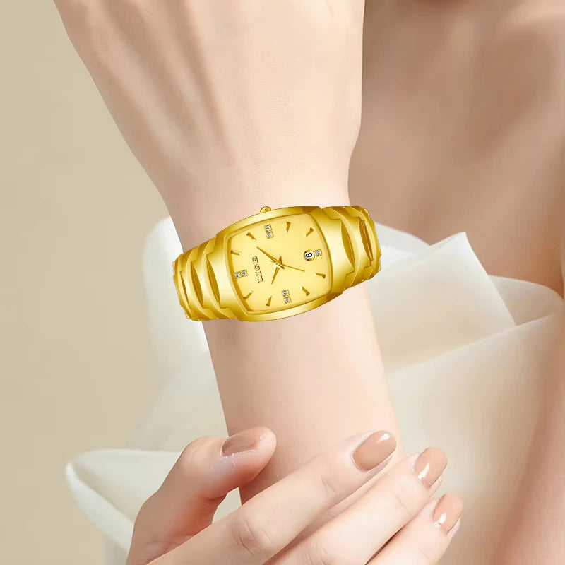 LIGE Fashion Luxury Woman Watch Simple Elegant Stainless Steel Casual Quartz Watches for Women Calendar Ladies Romantic Gift New