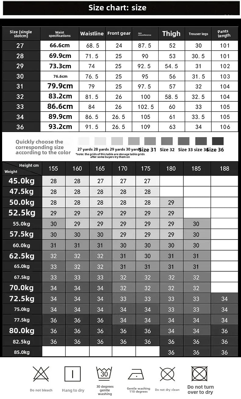 Frühling Herbst Xintang Denim Jeans Herren Slim Fit Casual Trendy Modische Alltagskleidung Blau Gerade Bein Hosen Elastische Taille.