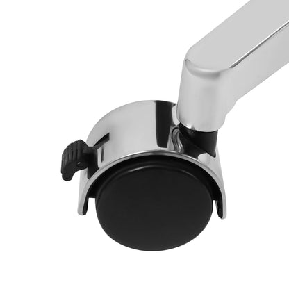 Cross Schreibtischstuhl mit Lordosenstütze |   Ergonomischer Bürostuhl |   Sitzhöhe und Fußpolster, verstellbarer Meditationsstuhl/Schwarz/Weiß