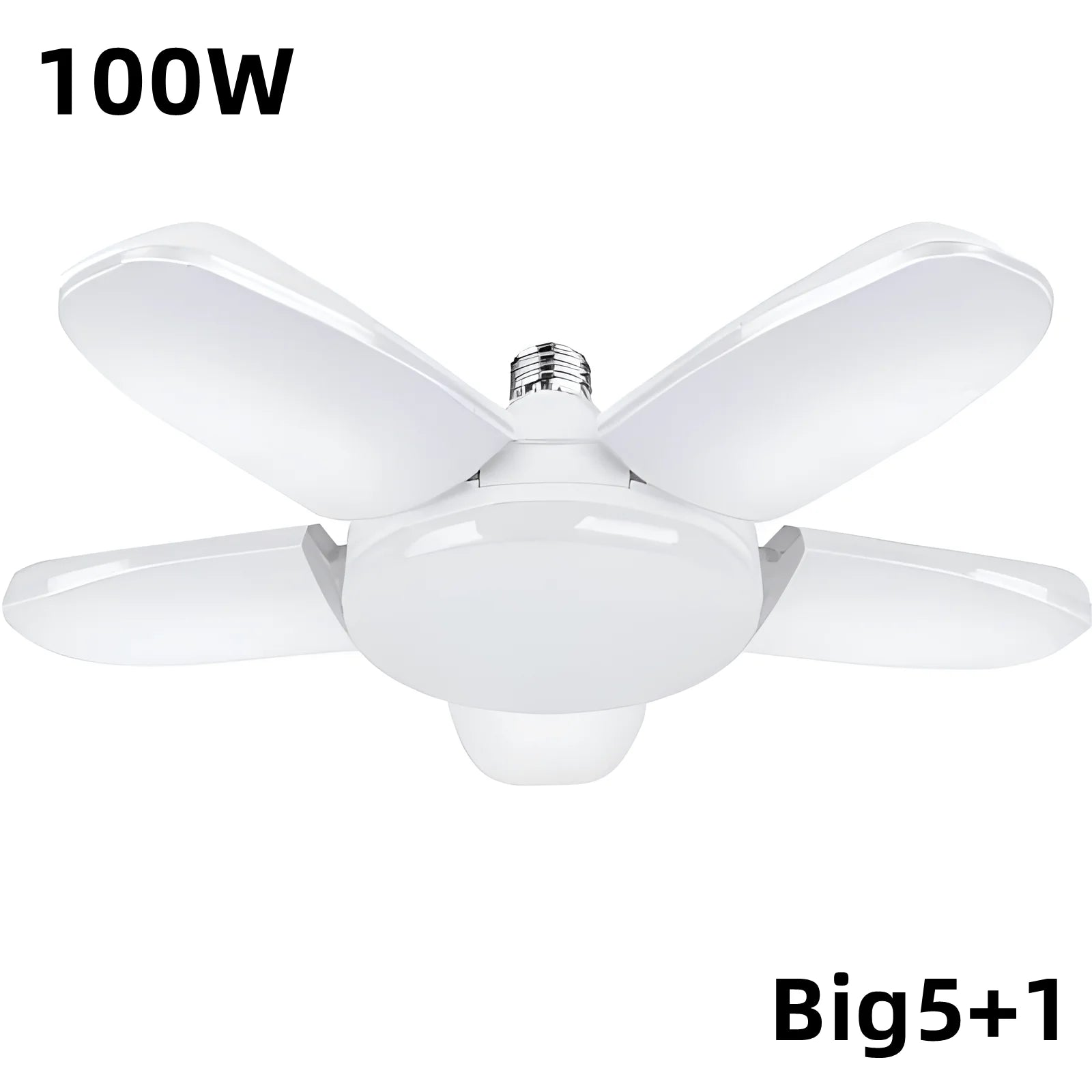 60W 100W E27 Led-lampe Fan Blade Timing Lampe 220V 110V Faltbare Led Industrielle Glühbirne Lampe für Home Decke Licht Garage Licht.