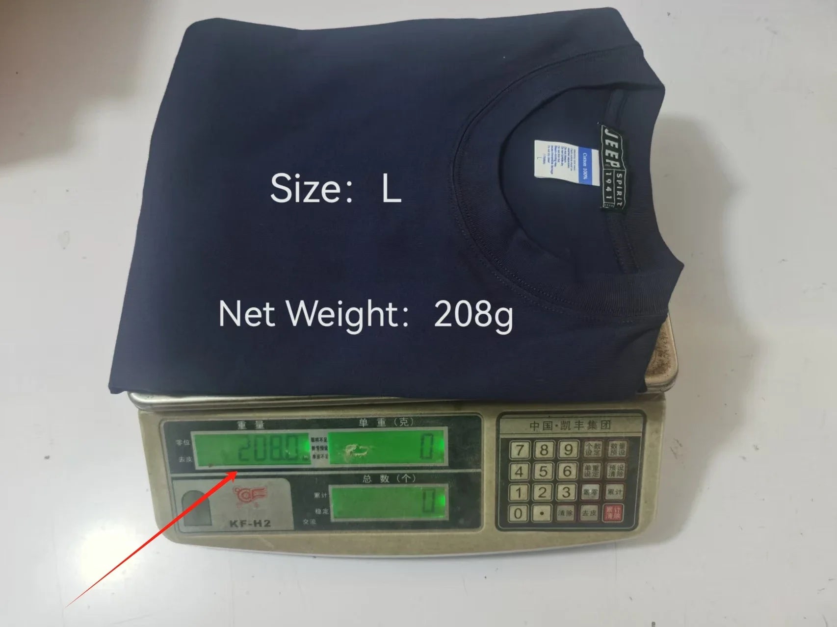 JEEP SPIRIT Mens T-shirt Summer 100%Cotton 230g Heavy Print Sports Breathable Round Neck Top Loose Solid Short Sleeve.