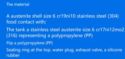 New Youpin Daily Element Portable Water Cup Coffee Mug 316 Stainless Steel Safety Seal 420ml Cold Storage Thermos Cup Mouth Snap