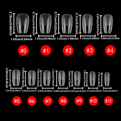 120PCS- Semi-frosted short almond clear fake nails, whitening nail art set with removable fake nails for festivals, parties, dat.