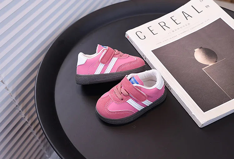 New Girl Child Sport Shoe Classic Spring Autumn Toddlers Boys Walking Shoes Versatile Fashion Kids Causal Sneakers Korean Style.