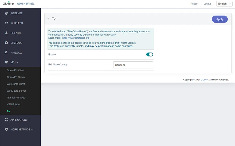 GL.iNet GL-SFT1200 (Opal) Secure Travel WiFi - AC1200 Dual Band Gigabit Ethernet Wireless Internet Router.