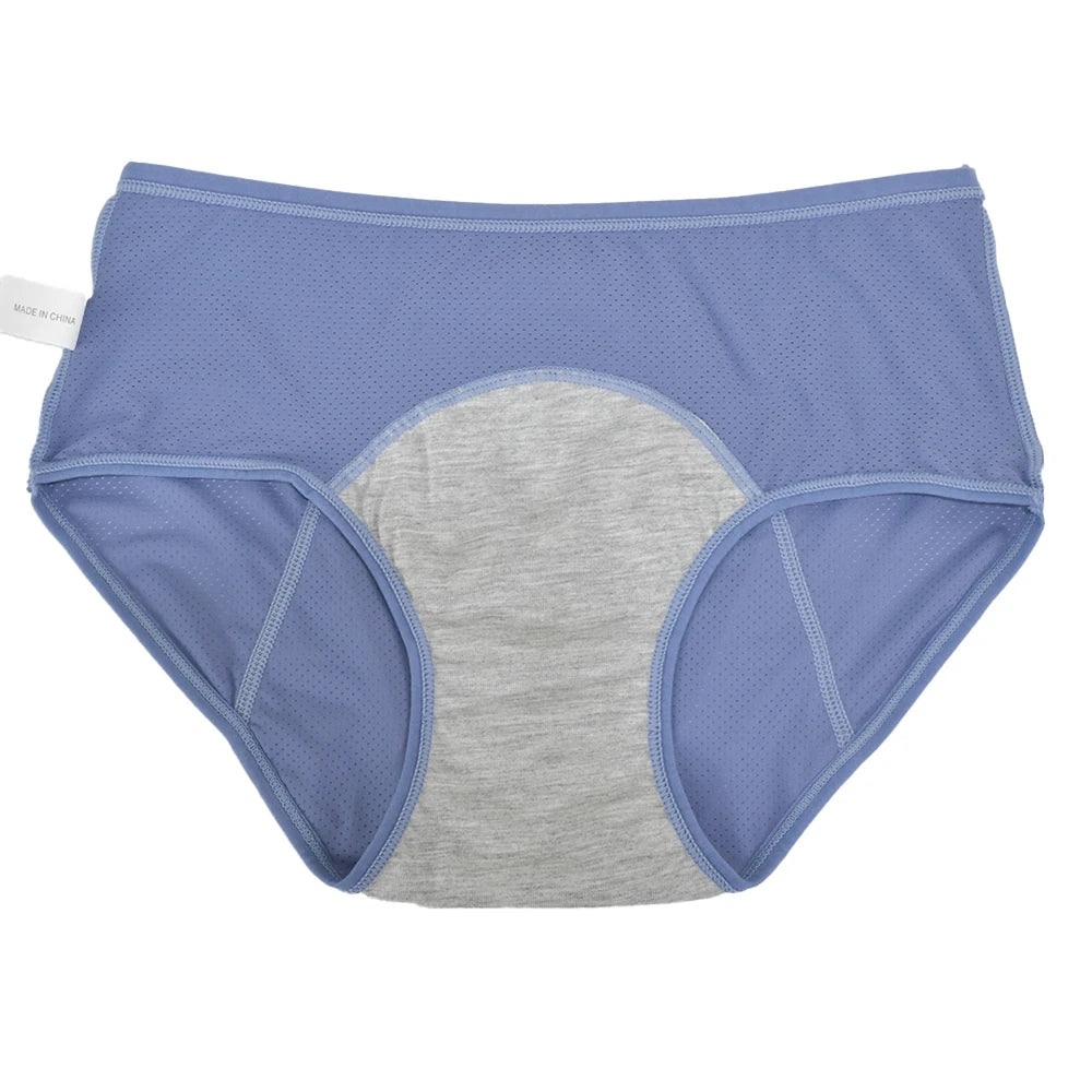 Menstrual Panties Women's menstrual underwear - leak proof and breathable - mid waist size m to 8XL menstrual hygiene pants exam.
