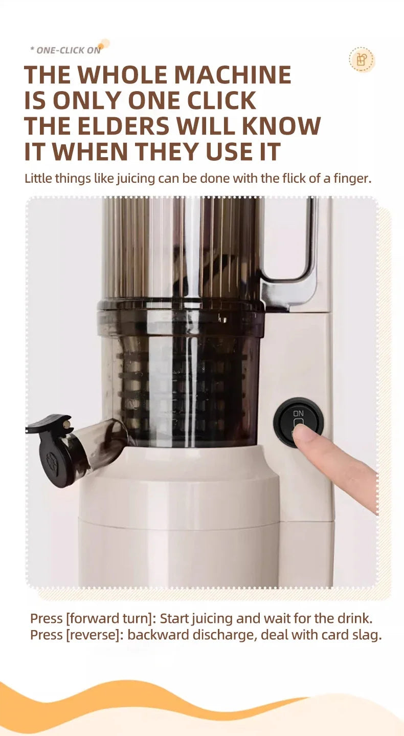 Automatic Electric Citrus Juicer Orange Lemon Fresh Orange Juicer juice and residue separation Juice Machine For Home 220V