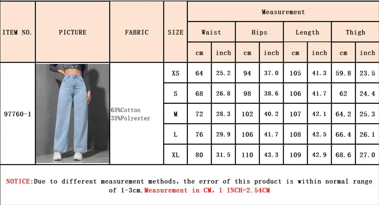 Jeans Women Vintage Wide Leg Pants Denims High Waist Washed Distressed Basics Straight Trousers 2025 Streetwear Floor Length.