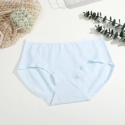 3Pcs/Set Women's Seamless Cotton Briefs Women Panties Solid Color Breathable Underwear Female Low Waist Soft Lingerie S-XXL