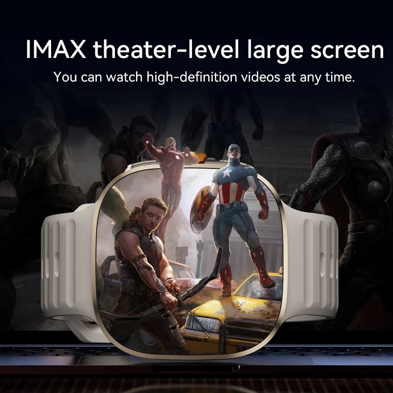 New M99 5G Cellular Version Smartwatch 2.4inch Amoled Larger Screen Android Smart Watch With Rotary Camera Sim Card Slot WIFI.