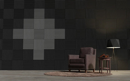 TOUO Sound-Absorbing Foam 6-48 Pcs Acoustic Foam Panels Wall Soundproofing Studio Acoustic Treatment Sound Absorbing Material