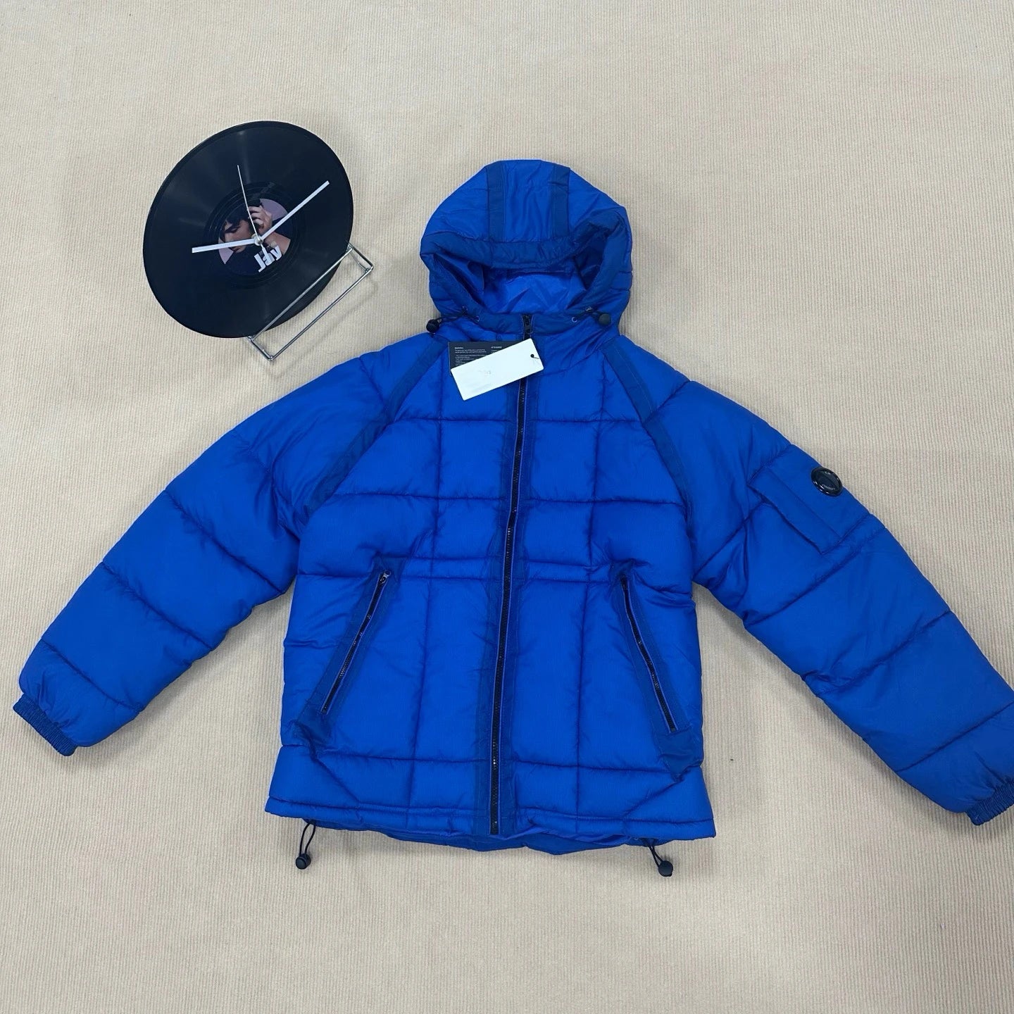 2025 Italian CC Glass Black Button Brand Style Men Winter Coat 3 Labels Logo  Jackets Men's Lightweight Thermal Coat Hooded Coat.