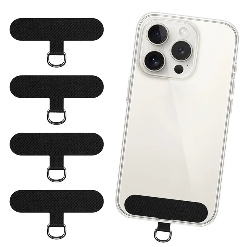 Universal Mobile Phone Lanyard Straps Gasket Anti-lost Nylon Detachable Phone Hanging Cord Patch Replacement Sling Tether Pad.