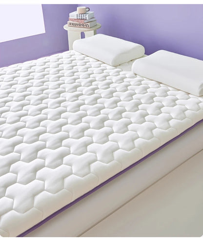 Schwammmatratze, elastisches Kissen, Zuhause, doppelt faltbar, Memory-Schaum, Latex, Tatami-Matte, Studentenwohnheim, Einzel-Schlafmatratzen