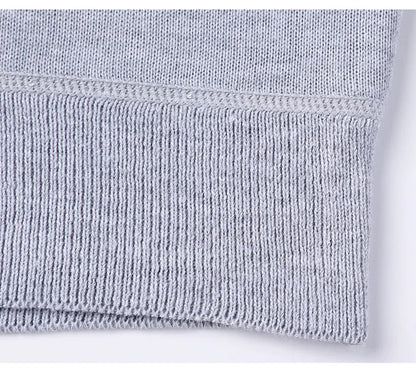 Men's Autumn Winter New Turtleneck Sweater Warm Cozy Solid Color Casual Bottom Knitted Pullovers Male Fashion Knitwear