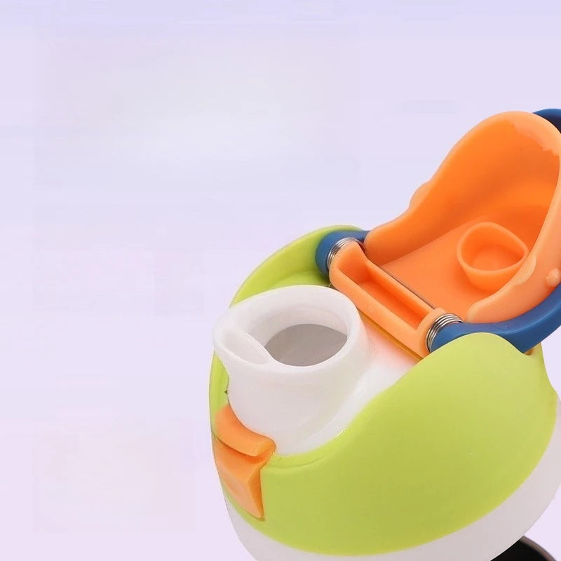 16/19/24/32OZ New 304 Stainless Steel Fitness Cup with Handle, Macaron Colored Insulated Bottle Large Capacity Straw Fruit Cup.