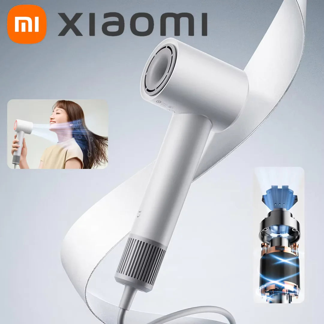 2024 Xiaomi Mijia Hair Dryer H501 SE Strong Wind Power, Compact Size, Efficient And Quick Drying, Low-Pitched Noise Reduction.