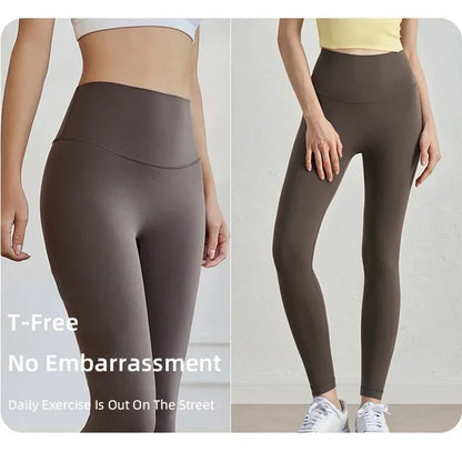 High Waist Naked Feeling Leggings Women Fitness Running Yoga Leggings Pants Energy Gym Tight Leggings Casual Workout Leggings.