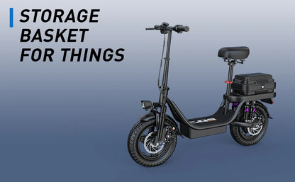 TOOFLY GQ8 Adult Electric Scooter 250W 48V15AH Foldable Electric Scooter  Inch Vacuum Tires City Commuter Electric Scooter.