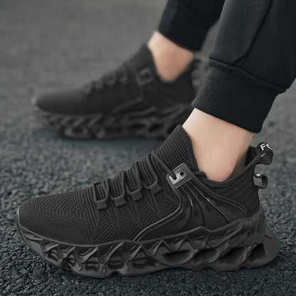 YRZL Men's Athletic Mesh Sneakers Lightweight Comfortable Running Shoes for Men Soft Sole Non Slip Casual Shoes Outdoor Walking.