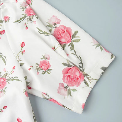 Beiyingni Neue In frauen Kleid Elegante Französisch Mode Schlank Kurzarm Mini Kleider Weibliche Rüschen Tasten V-ausschnitt Kurze Vestido.