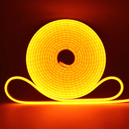 5V 12V 24V Neon LED Strip With 2Pin Wire 120LEDs/M IP67 Silicon Tube Bar Lamp Soft Flexible DIY Light Sign Rope 3000K-6500K.