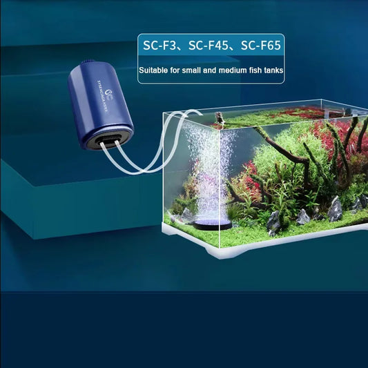 Silent Aquarium Oxygen Air Pump with Check Valve Fish Tank compactor Oxygenator Aquarium Air Compressor Aerator 220v 3w-14w.