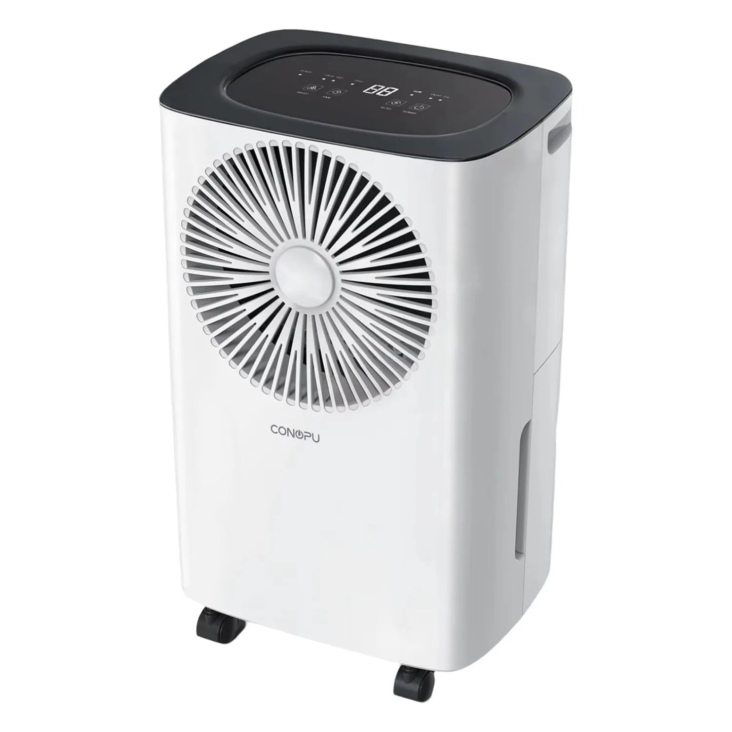 Dehumidifier 12 L/Day, Car Dehumidification, 24H Timer On/Off, Continuous Drainage, Room Dehumidifier, Suitable for Home/Basemen.
