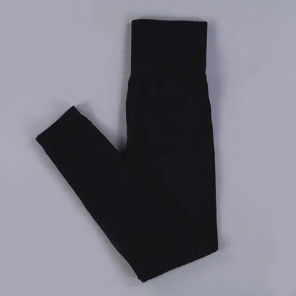 Vital Seamless Leggings Women High Waist Yoga Pants Tummy Control Workout Slim Hip Up Stretchy Leggings Booty Sport Tights