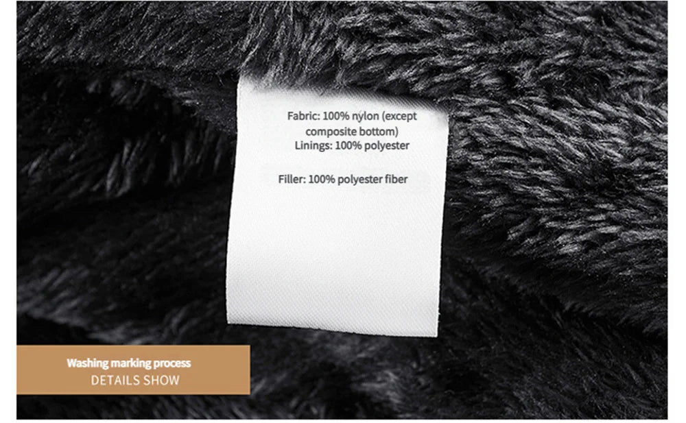 New Autumn/Winter Men's Fleece-Lined Thickened Cotton Coat Casual Vintage Workwear Jacket with Detachable Hood Multiple Pockets