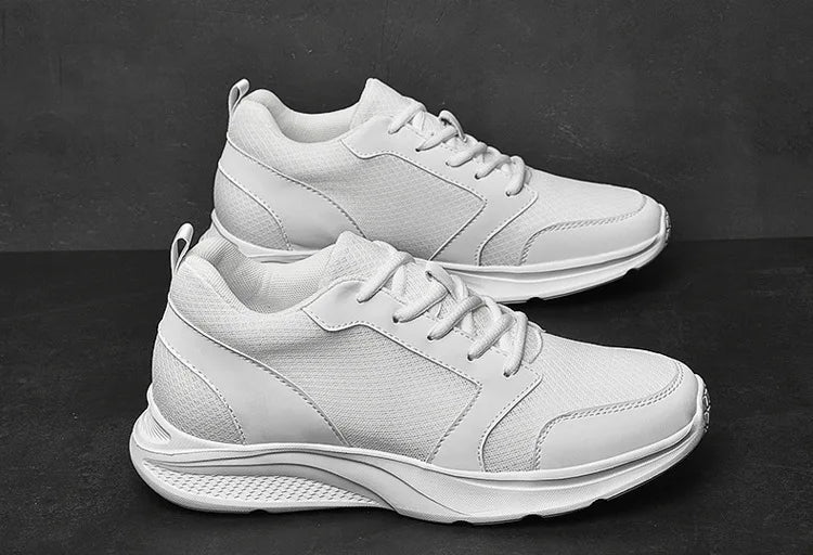 Men Elevator Shoes Height Increase Sneakers Shoes for Men 10cm Sports Casual Shoes Invisible Inner Heightening Shoes for Men 8cm.